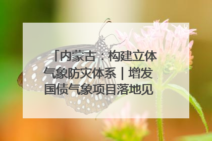 内蒙古：构建立体气象防灾体系｜增发国债气象项目落地见效系列报道